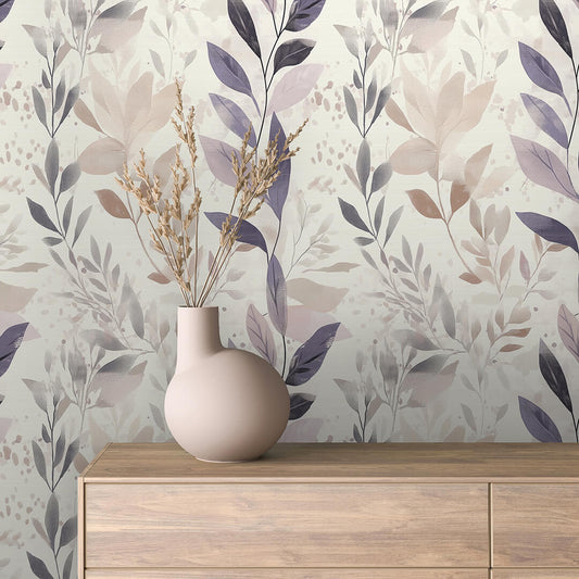 Papier Peint Floral Aquarelle Élégance Douce et Naturelle