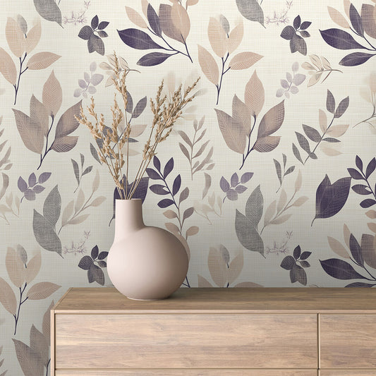 Papier Peint Floral Aquarelle Élégance Douce et Naturelle