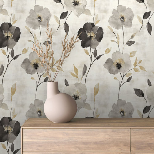 Papier Peint Floral Aquarelle Élégance Douce et Naturelle