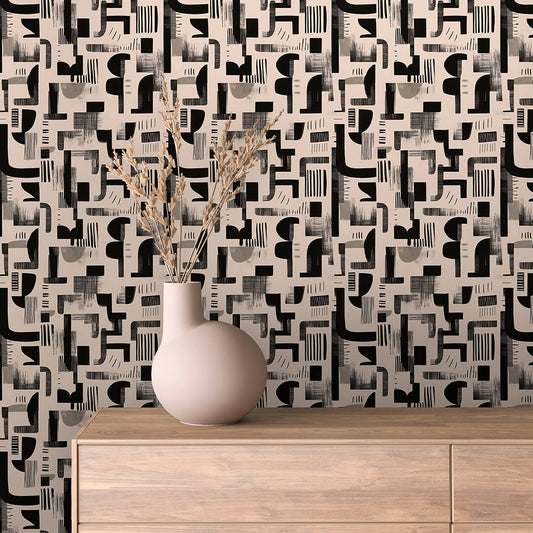 Papier Peint Effet Parchemin Vintage Design Artistique Antique
