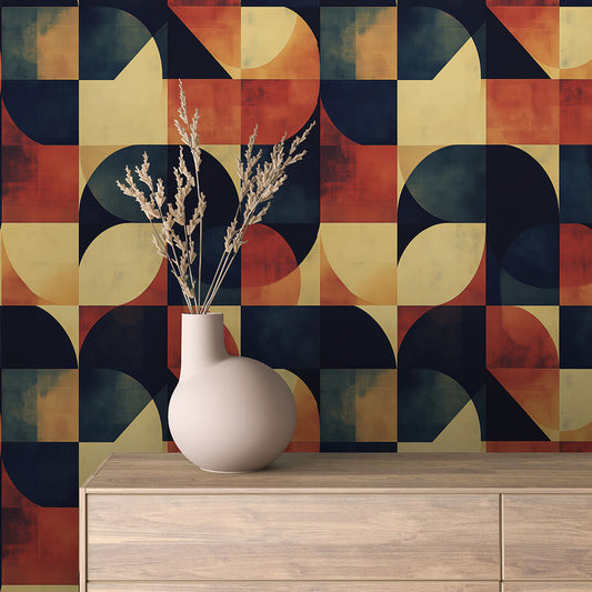 Papier Peint Effet Parchemin Vintage Design Artistique Antique