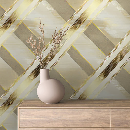 Papier Peint Effet Parchemin Vintage Design Artistique Antique