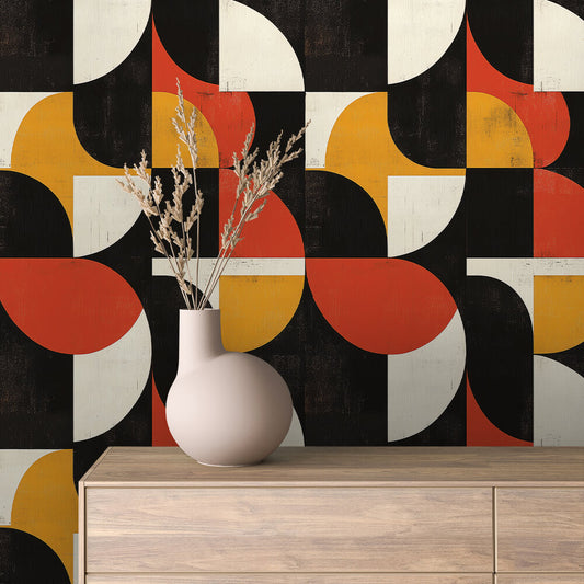 Papier Peint Effet Parchemin Vintage Design Artistique Antique