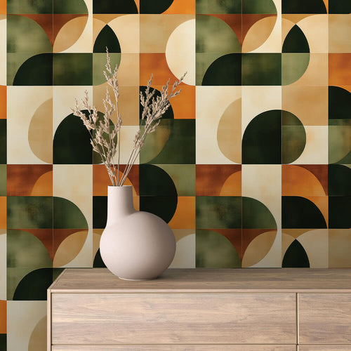 Papier Peint Effet Parchemin Vintage Design Artistique Antique