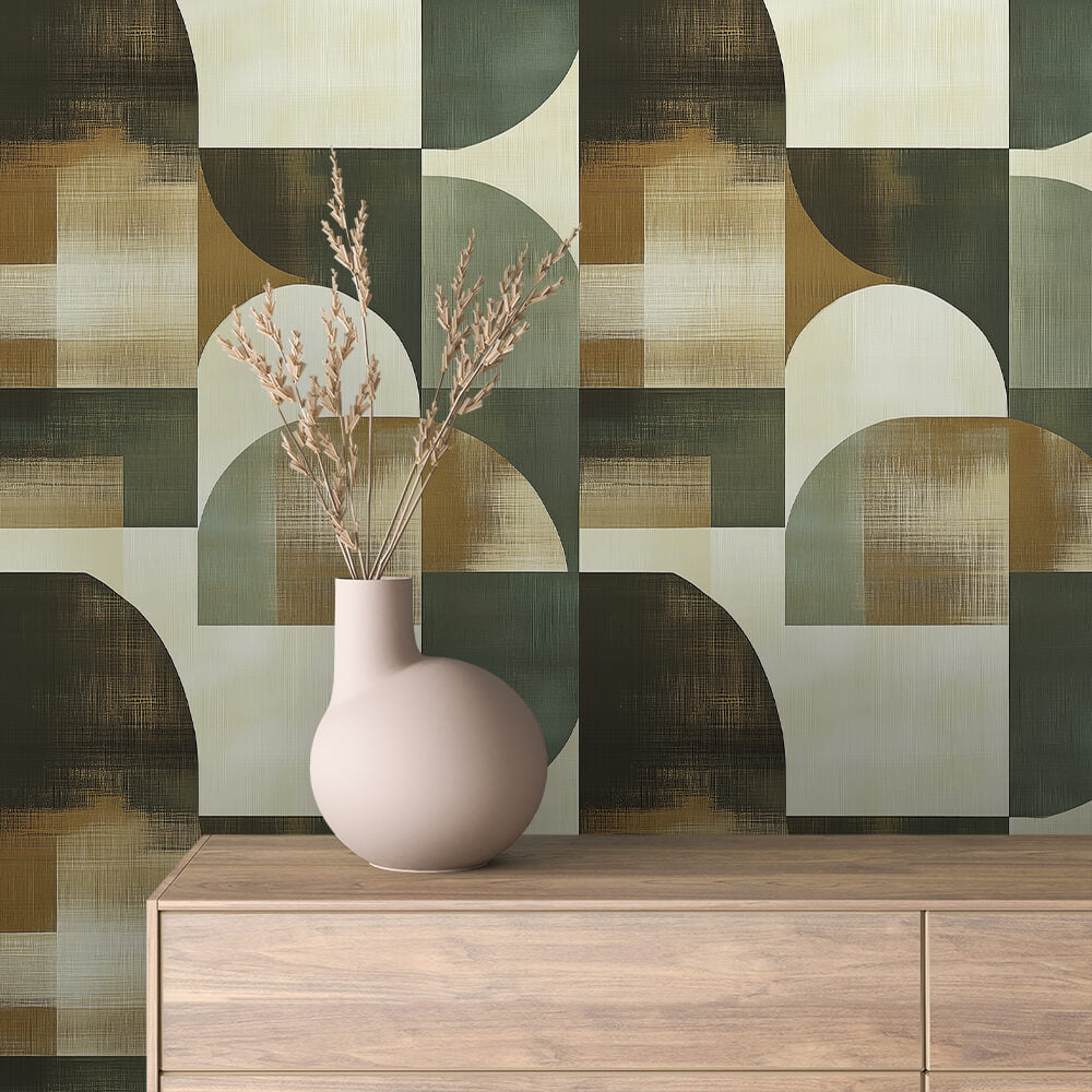 Papier Peint Effet Parchemin Vintage Design Artistique Antique