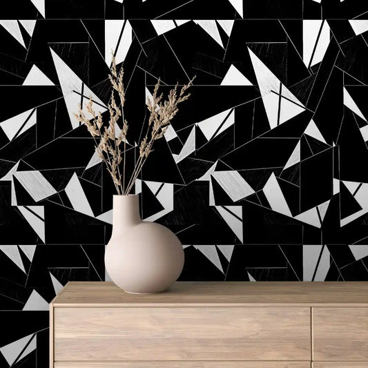 Papier Peint Graphique Design Abstrait Moderne