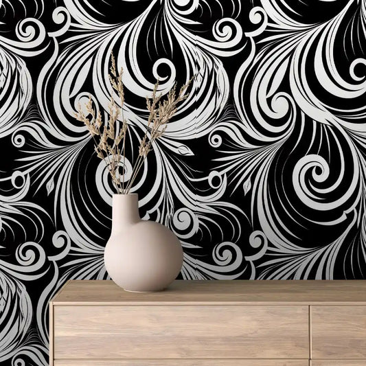 Papier Peint Graphique Design Abstrait Moderne