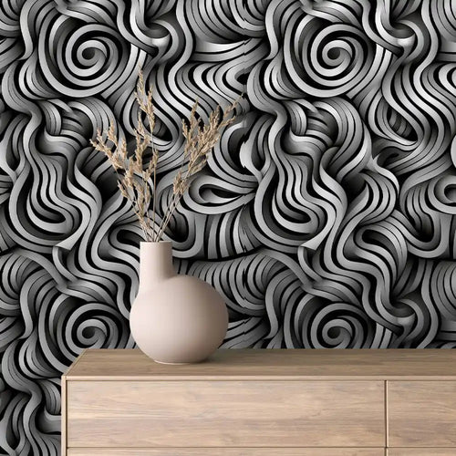 Papier Peint Graphique Design Abstrait Moderne