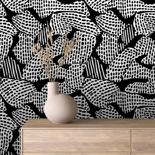 Papier Peint Graphique Design Abstrait Moderne