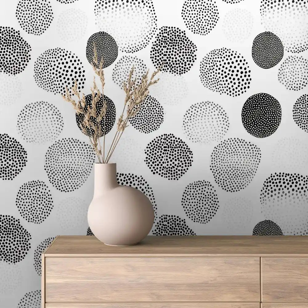 Papier Peint Graphique Design Abstrait Moderne