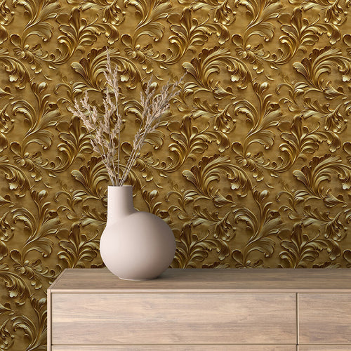 Papier Peint Prestige Marbre & Or Style Luxueux et Classique