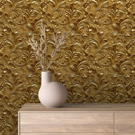 Papier Peint Prestige Marbre & Or Style Luxueux et Classique