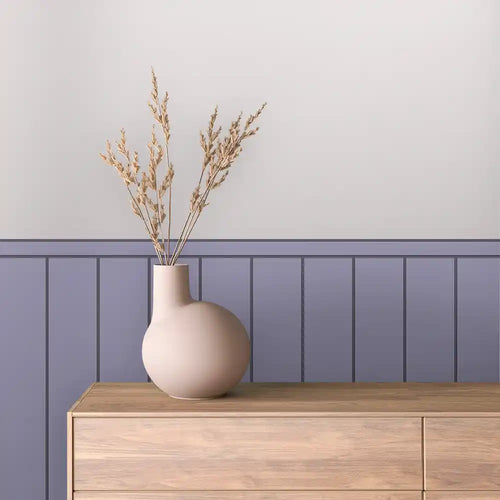 Papier Peint Minimaliste Effet Panneaux Bois