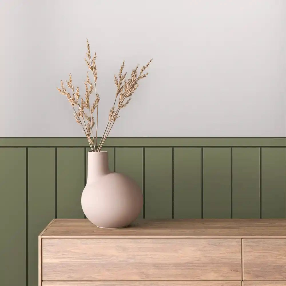 Papier Peint Minimaliste Effet Panneaux Bois