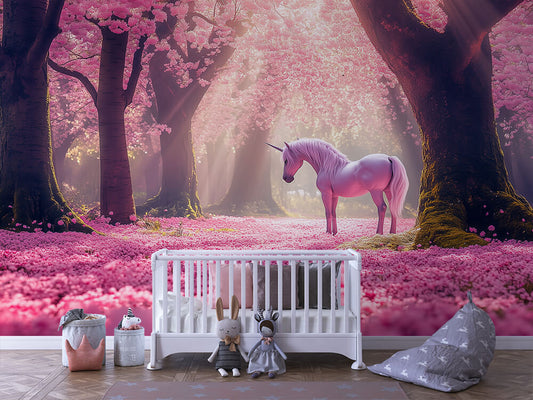 Papier Peint Enfant Jungle Animaux Décor Ludique et Coloré