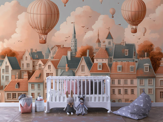 Papier Peint Enfant Jungle Animaux Décor Ludique et Coloré