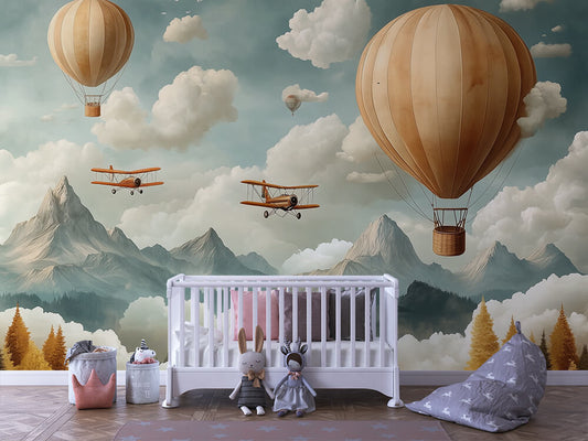 Papier Peint Enfant Jungle Animaux Décor Ludique et Coloré