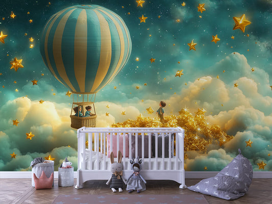 Papier Peint Enfant Jungle Animaux Décor Ludique et Coloré