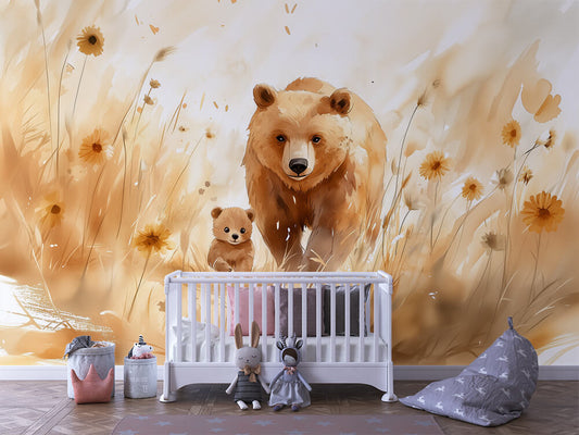 Papier Peint Enfant Jungle Animaux Décor Ludique et Coloré