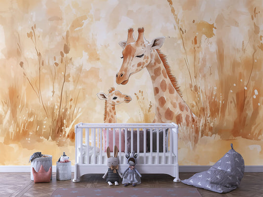 Papier Peint Enfant Jungle Animaux Décor Ludique et Coloré