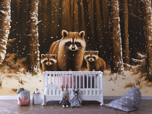 Papier Peint Enfant Jungle Animaux Décor Ludique et Coloré