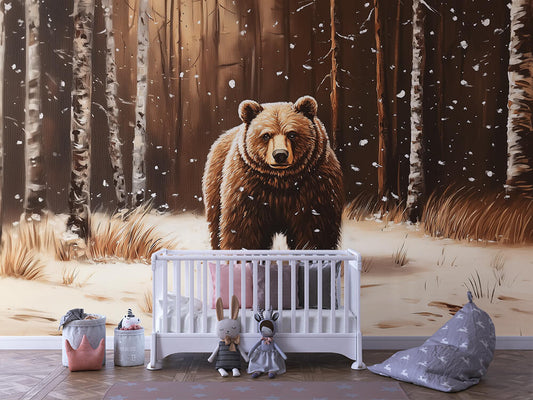 Papier Peint Enfant Jungle Animaux Décor Ludique et Coloré