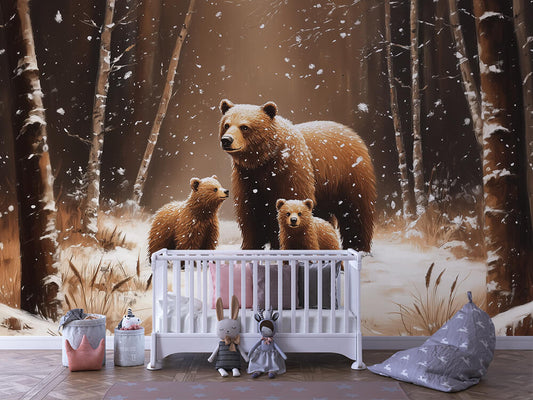 Papier Peint Enfant Jungle Animaux Décor Ludique et Coloré