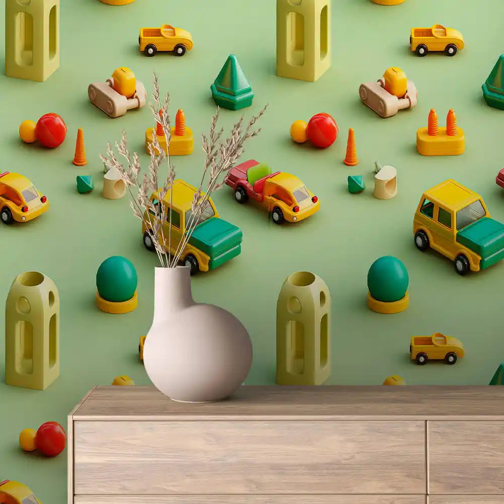 Papier Peint Enfant & Bébé – Univers Doux et Coloré