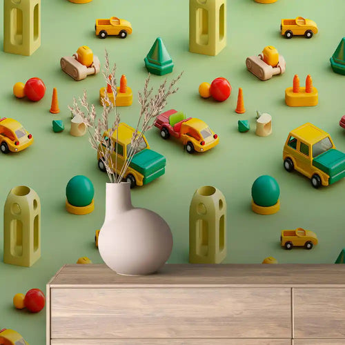Papier Peint Enfant & Bébé – Univers Doux et Coloré