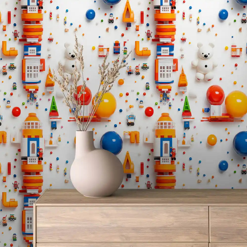 Papier Peint Enfant & Bébé – Univers Doux et Coloré
