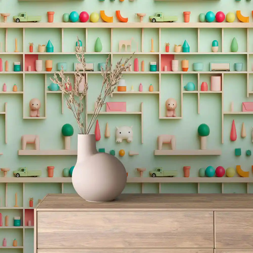 Papier Peint Enfant & Bébé – Univers Doux et Coloré