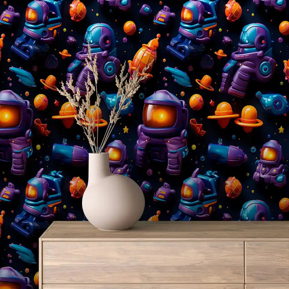 Papier Peint Enfant & Bébé – Univers Doux et Coloré