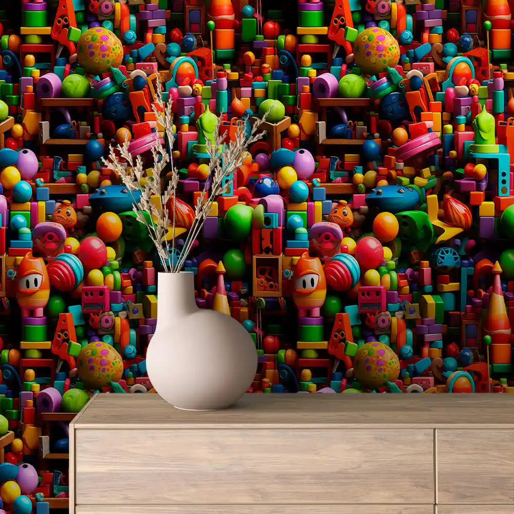 Papier Peint Enfant & Bébé – Univers Doux et Coloré