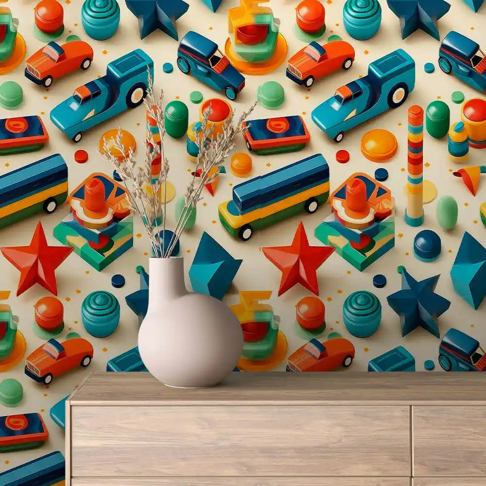 Papier Peint Enfant & Bébé – Univers Doux et Coloré