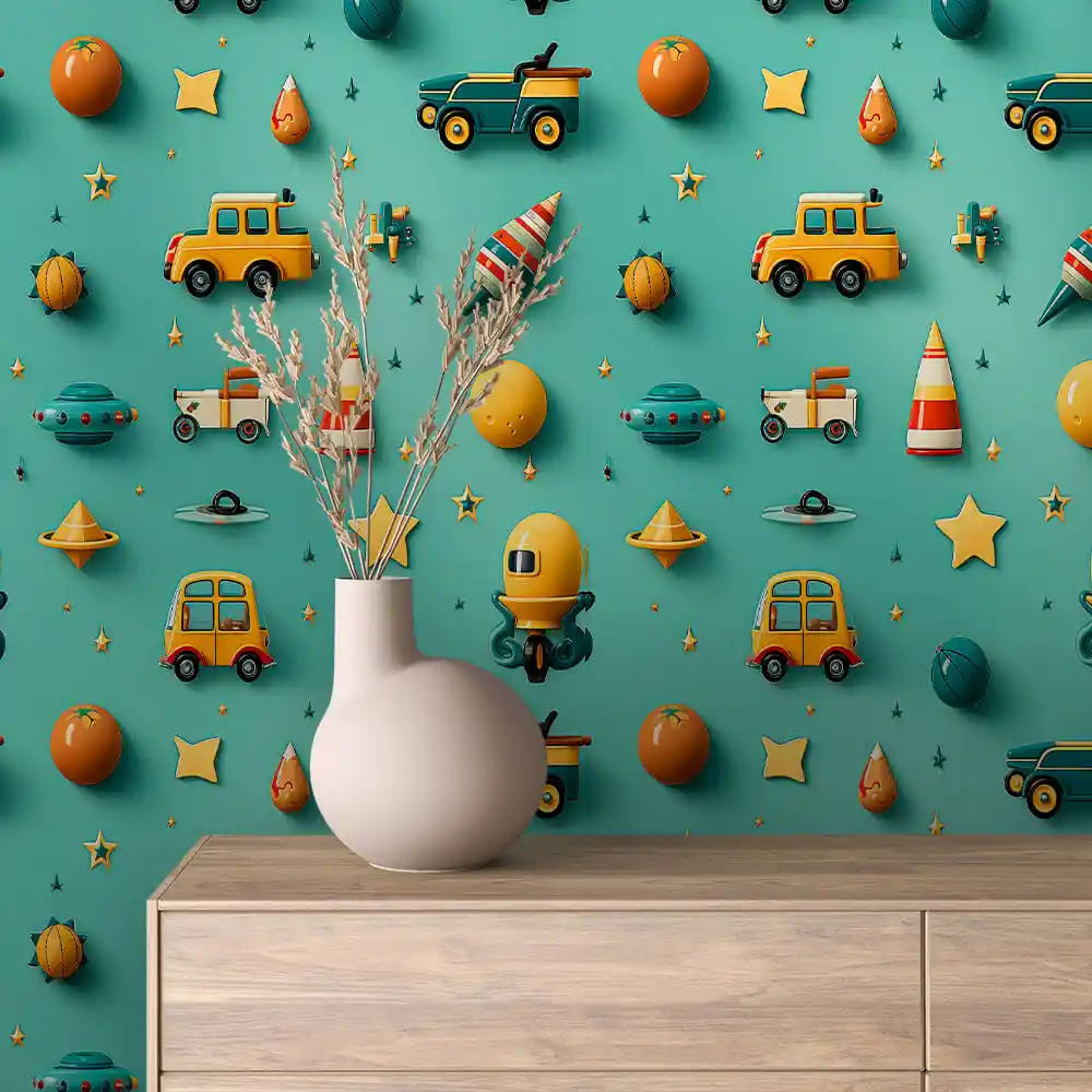 Papier Peint Enfant & Bébé – Univers Doux et Coloré