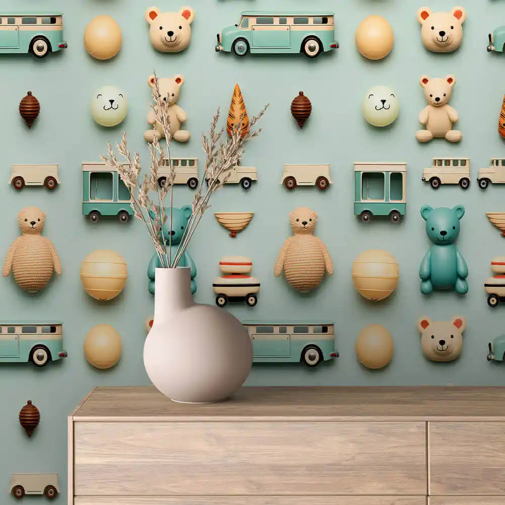 Papier Peint Enfant & Bébé – Univers Doux et Coloré