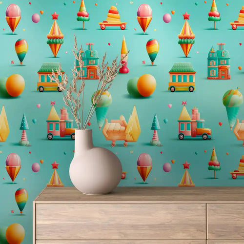 Papier Peint Enfant & Bébé – Univers Doux et Coloré
