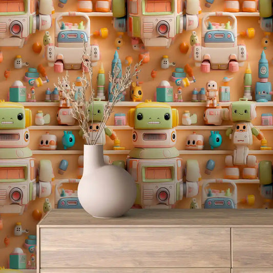 Papier Peint Enfant & Bébé – Univers Doux et Coloré