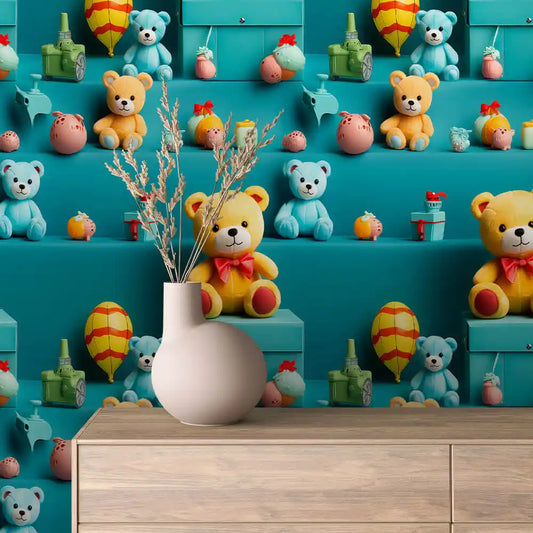 Papier Peint Enfant & Bébé – Univers Doux et Coloré