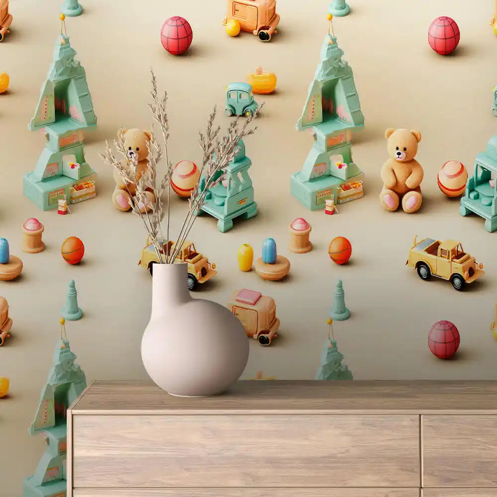 Papier Peint Enfant & Bébé – Univers Doux et Coloré
