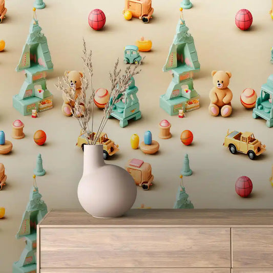 Papier Peint Enfant & Bébé – Univers Doux et Coloré