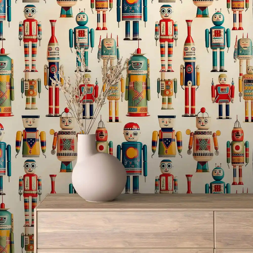 Papier Peint Enfant & Bébé – Univers Doux et Coloré