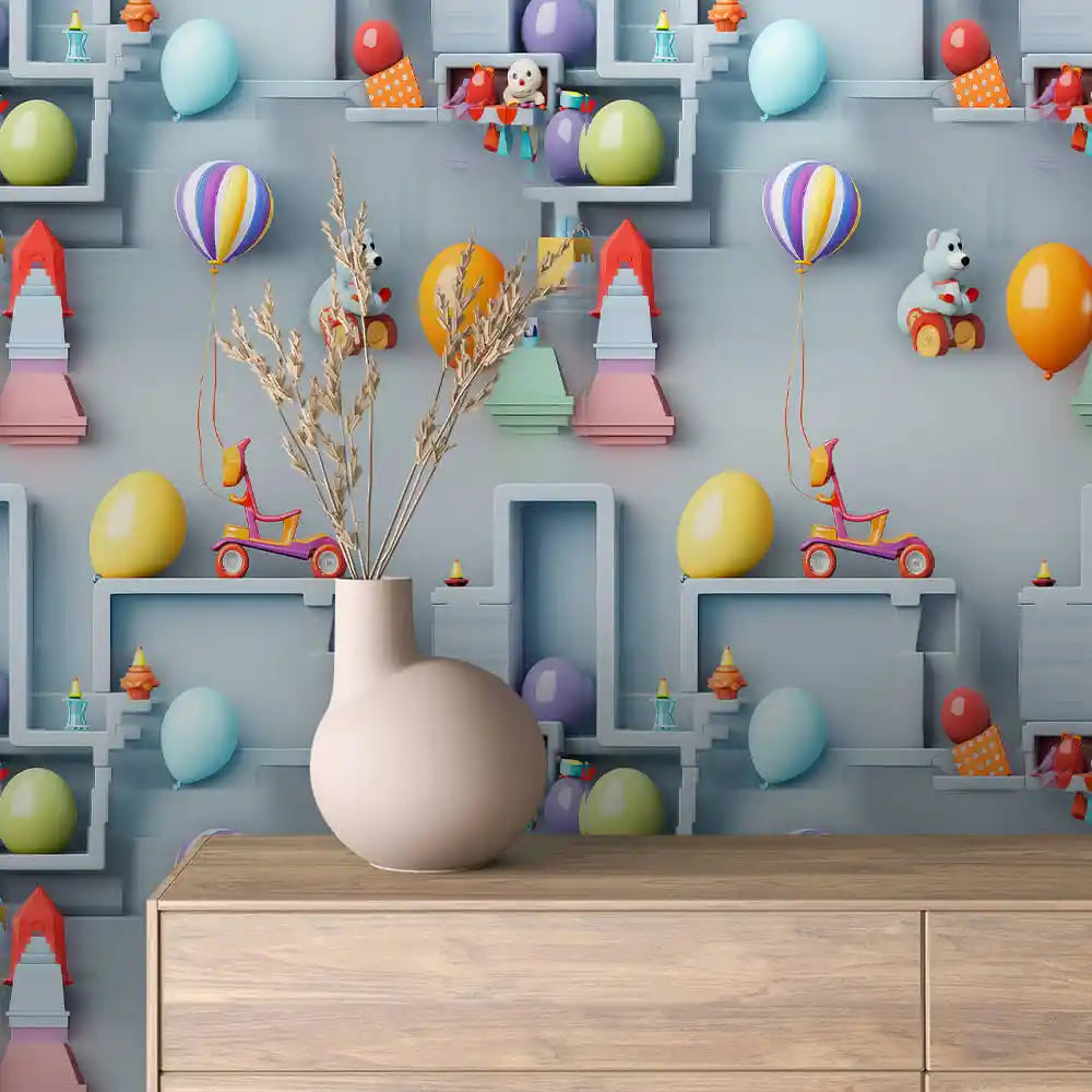 Papier Peint Enfant & Bébé – Univers Doux et Coloré
