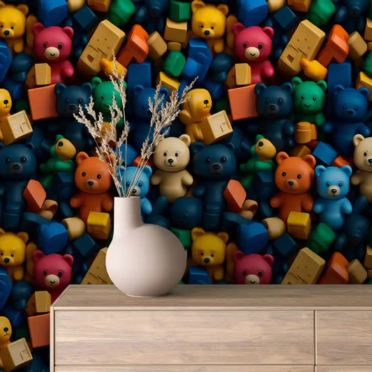 Papier Peint Enfant & Bébé – Univers Doux et Coloré