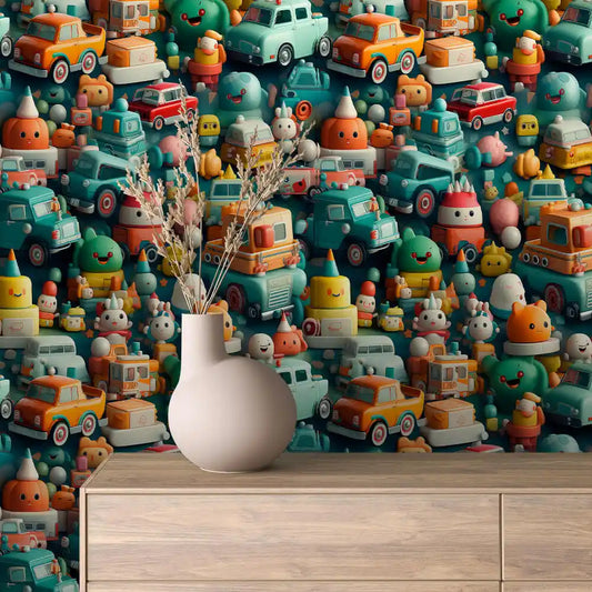 Papier Peint Enfant & Bébé – Univers Doux et Coloré