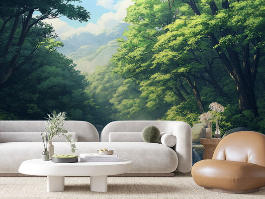 Papier Peint Paysages & Panoramas Ambiance Nature Immersive