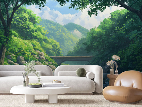 Papier Peint Paysages & Panoramas Ambiance Nature Immersive