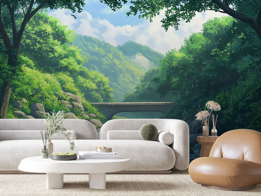 Papier Peint Paysages & Panoramas Ambiance Nature Immersive