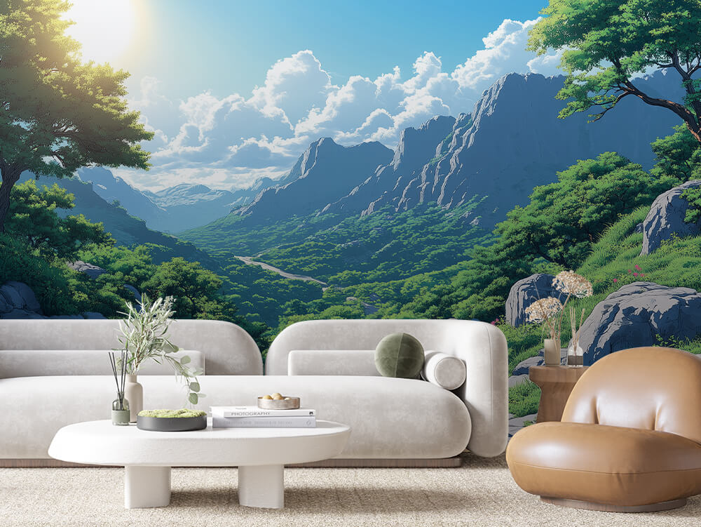 Papier Peint Paysages & Panoramas Ambiance Nature Immersive