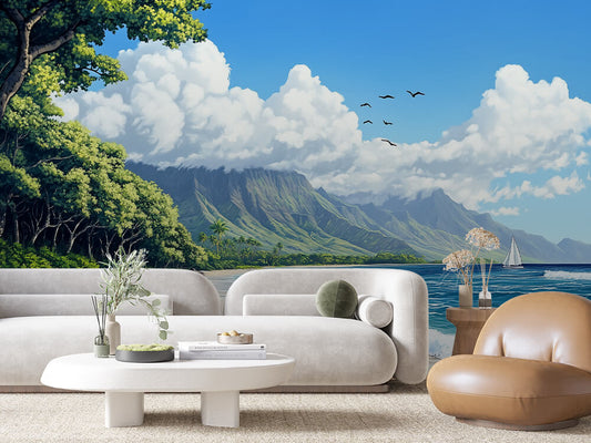 Papier Peint Paysages & Panoramas Ambiance Nature Immersive